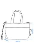 IKEA Knölıg 9x7 Cm Mini Taşıma Çantası Şekilli Mavi Anahtarlık Area_online thumbnail 3