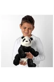 IKEA Peluş Yumuşak Panda 30 Cm Siyah Beyaz - 2