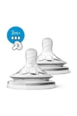 Philips Avent Natural Biberon Emziği 3 Delik - 1