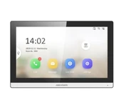 Hikvision DS-KH6350-WTE1 7" Wi-Fi Dokunmatik Ekranlı Çok Yönlü Mikrofon Villa Tipi İnterkom İç Ünite - 1