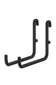 IKEA Skadis 2li kanca, çok amaçlı pano parçası, siyah, 9.5x6 cm - 1