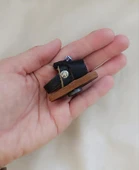 Magnet Deri Sandalet Terlik Mıknatıslı Magnet Buzdolabı Süsü - 2