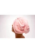 Decathlon Mikrofiber Saç - Baş Havlusu - Açık Pembe Nabaiji Meridyendukkan thumbnail 4