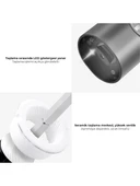 Neutron NTL-PG-22D Pilli LED Işıklı Tuz Karabiber Değirmeni Otomatik Baharat Öğütücü 2li Paket - 8