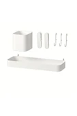 IKEA SKÅDIS 7'li Set çok amaçlı pano parçası, impala ticaret ,beyaz, 7 adet thumbnail 2