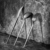 Jumbo 4400 Fallen 84 Parça 12 Kişilik Çelik Çatal Kaşık Bıçak Takımı thumbnail 6