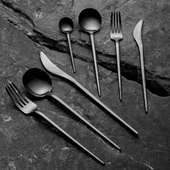 Jumbo 4400 Fallen 84 Parça 12 Kişilik Çelik Çatal Kaşık Bıçak Takımı thumbnail 2