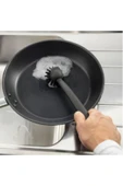IKEA Vantuzlu Plastik Bulaşık Fırçası - Siyah thumbnail 2