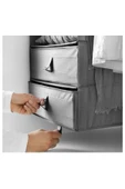 IKEA Skubb Bölmeli Düzenleyici, Koyu Gri thumbnail 4