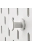 IKEA Skadıs Çok Amaçlı Pano Parçası - Beyaz Küçük Kancalar - 19 Mm - 5 Adet - 2