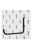 IKEA Skadis 2li kanca, çok amaçlı pano parçası, siyah, 9.5x6 cm - 3