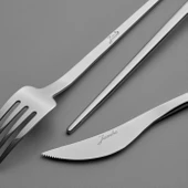 Jumbo 4400 Fallen 84 Parça 12 Kişilik Çelik Çatal Kaşık Bıçak Takımı thumbnail 3