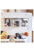 IKEA Skadıs Çok Amaçlı Pano Parçası - Kapaklı Kutu - 3 Adet thumbnail 4