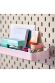 IKEA Skadis pembe raf, çok amaçlı pano parçası - 5