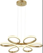 Lucea Babino 6'lı LED'li Sarkıt, 74W 3000K, Altın - 1