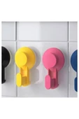 IKEA Tısken Duvar Askısı Vantuzlu Askı Renkli 4 Adet - 4