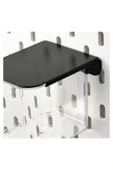 IKEA Skadıs 3lü Siyah kapaklı Set Çok Amaçlı Pano Parçası Kapaklı Şeffaf Kutu 7x8x8.5 cm thumbnail 3