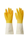 IKEA Rınnıg Genel Temizlik Ve Bulaşık Eldiveni, Parlak Sarı-kırık Beyaz Eldiven, S, 1 Çift - 1