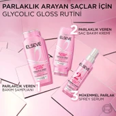 L'Oréal Paris Elseve Glycolic Gloss Parlaklık Veren Saç Bakım Kremi 250ml thumbnail 6