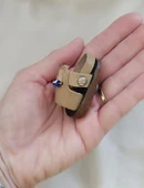 Magnet Deri Sandalet Terlik Mıknatıslı Magnet Buzdolabı Süsü - 2