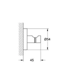 Grohe Essentials Askı, Krom, 40364001 - 3