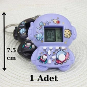 Tetris Anahtarlık Tetris Oyunlu Astronot Çanta Süsü-Anahtarlık (1 Adet) - 3