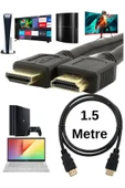 Hdmı Kablo 1.5 Metre 4K HDMI Kablo | PS3 PS4 PS5 TV Laptop PC Uyumlu thumbnail 1
