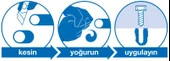 WEICON PLASTİK TAMİR ÇUBUĞU 57GR - 3