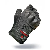 Scoyco Mc12-D Korumalı Kısa Motosiklet Eldiveni Siyah - 1