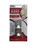 KENDİNDEN YAPIŞKANLI KARE KROM 2Lİ ASKI VODASEAL - 1
