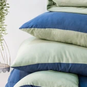 Schafer Home Softy Comfort Yorgan Seti 4 Parça-İndigo/Su Yeşili - 4