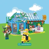 Ogi Mogi Toys Eğitici Bloklar Kahve Evi 642 Parça, Lego Uyumlu Yapı Seti - 2