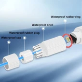 48V TO 12V PASİF RJ45 POE SEPERATÖR SPLITTER DIŞ MEKAN SU GEÇİRMEZ IP KAMERA ENJEKTÖR SEPERATÖR - 4
