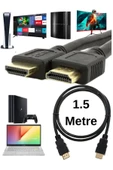 Hdmı Kablo 1.5 Metre 4K HDMI Kablo | PS3 PS4 PS5 TV Laptop PC Uyumlu thumbnail 5