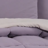 Schafer Home Softy Comfort Yorgan Seti 4 Parça-Bej/Mor - 2