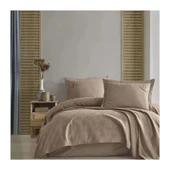 Zebra Casa Sandal Pike Seti Kahverengi Çift Kişilik thumbnail 1