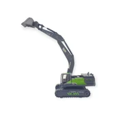 Metal İş Makinası Excavator - Tekerlekli 26cm - 601-4 - 3