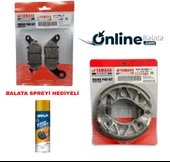 Yamaha Cygnus L Fren Balata Takımı Ön Ve Arka - 1