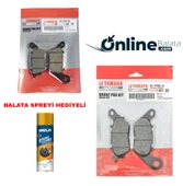 Yamaha N-Max 125\155 Fren Balata Takımı Ön Ve Arka Ob4309 - 1