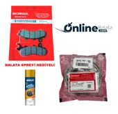 Honda Pcx 125 18-20 Fren Balata Takımı Ön Ve Arka Ob4299 - 1