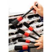Detail Dash Brush Oto Detay Fırçası Seti 5 'li Kaliteli Detaylı Farklı Boyutlarda Fırça Seti - 2