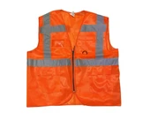 Mühendis Tip Fosforlu Yelek Turuncu - 1