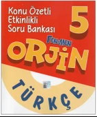 Orjin 5. Sınıf Türkçe Konu Özetli Etkinlikli Soru Bankası - 1