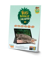 Vahşi Hayvanlar Canlanıyor Seti, Canlanan kitap + Canlanan yapboz "Arttırılmış Gerçeklik Teknolojisi'yle hazırlanmıştır." - 2