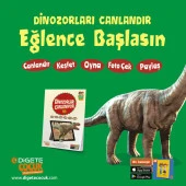 Dinozorlar Canlanıyor Seti, Canlanan kitap + Canlanan yapboz "Arttırılmış Gerçeklik Teknolojisi'yle hazırlanmıştır." - 4