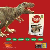 Dinozorlar Canlanıyor Seti, Canlanan kitap + Canlanan yapboz "Arttırılmış Gerçeklik Teknolojisi'yle hazırlanmıştır." - 8