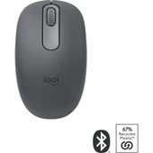 M196 Bluetooth Kablosuz Kompakt Pc ve Mac ile Uyumlu Mouse - Siyah thumbnail 2