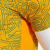 Joma R-Nature Short Sleeve T-shirt Gold thumbnail 9