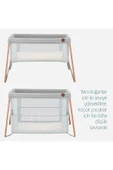 MAXİ-COSİ Iris 2 'si Bir Arada Anne Yanı Beşik ve Taşınabilir Çift Katlı Park Yatak Beyond Grey Eco thumbnail 3