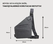 Viscoshy Hırsızlık Önleyici Seyahat Çantası - 3